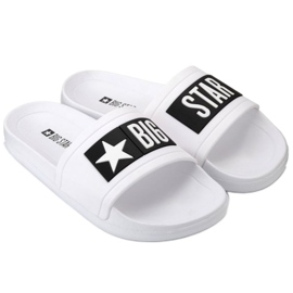 Ciabatte mare Big Star W DD274A264 bianche bianco
