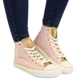 Sneaker alte Big Star W HH274447 rosa beige