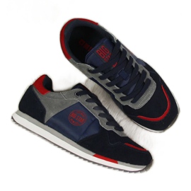 Sneakers Big Star W GG274A055 blu navy nero rosso grigio