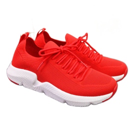 Sneakers Big Star W DD274580 rosse bianca rosso