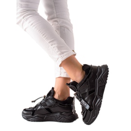 Evento Scarpe da ginnastica nere alla moda nero