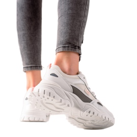 Evento Sneakers bianche alla moda bianco grigio