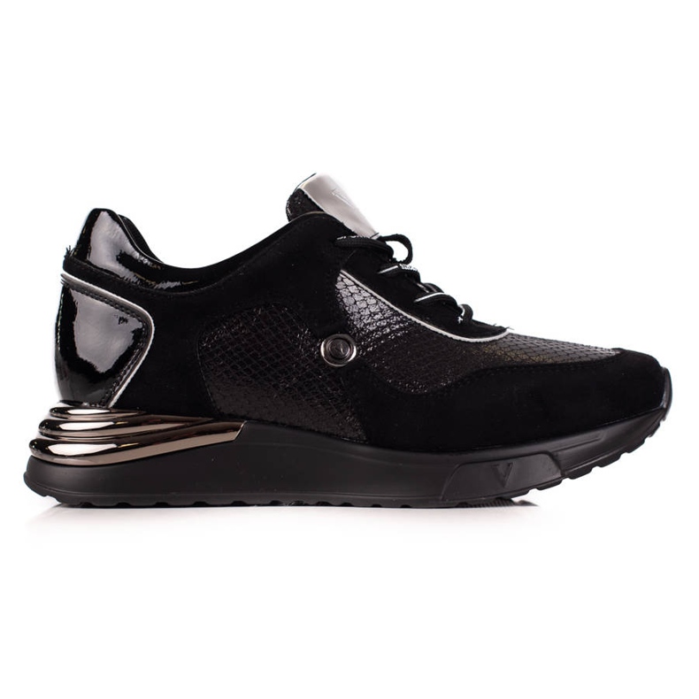 Sneakers scintillanti VINCEZA nero