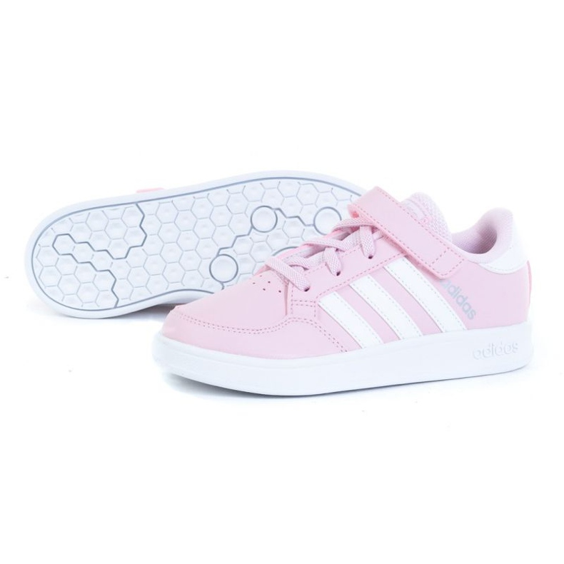 Scarpe Adidas Breknet C GZ7644 bianca rosa