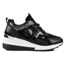 TRENDI Scarpe da ginnastica nere nero