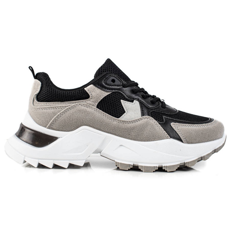 Sweet Shoes Sneakers grigie e nere nero grigio