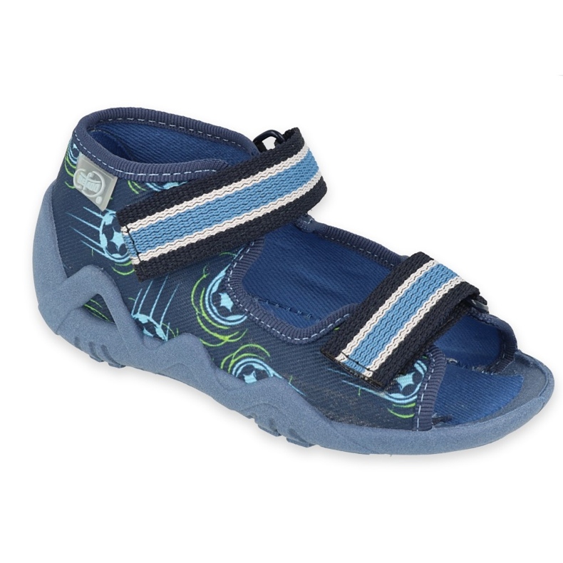 Scarpe da bambino Befado gialle 250P100 blu