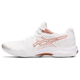 Asics Netburner Ballistic Ff 2 W 1052A033 102 scarpe da pallavolo bianco bianco