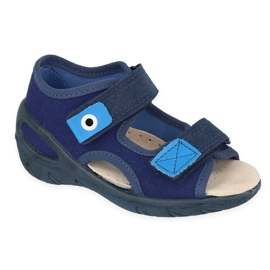 Scarpe per bambini Befado pu 065X170 blu navy blu