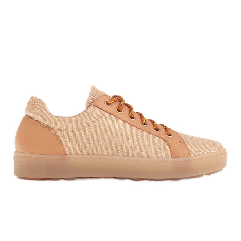 Marco Shoes Scarpe sportive in tessuto beige