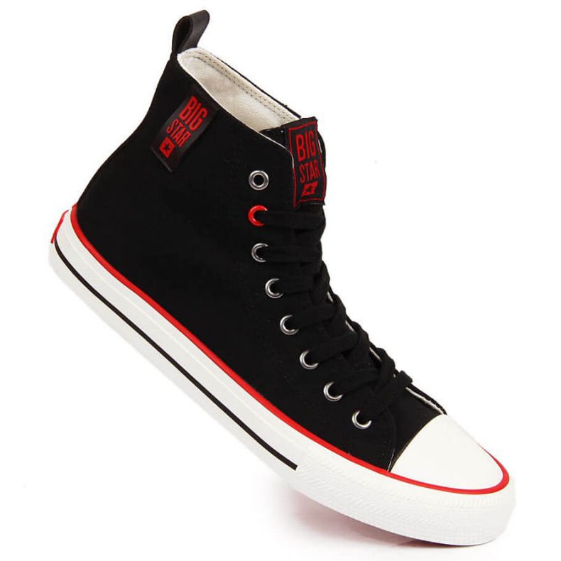 Sneakers alte Big Star W JJ274126 nere nero