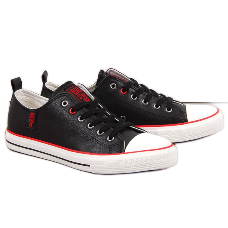 Sneakers basse Big Star M JJ174068 nere nero