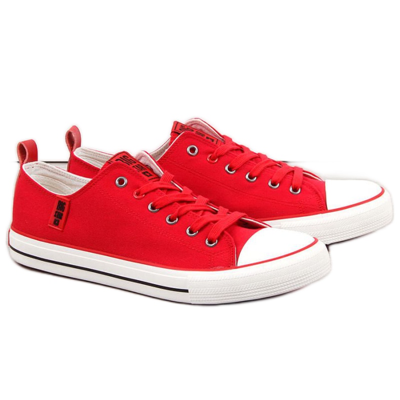 Sneakers basse Big Star M JJ174063 rosse rosso