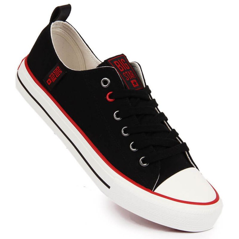 Sneakers basse Big Star W JJ274122 nere nero