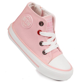 Sneakers in tessuto Big Star Jr HH374087 nero rosa