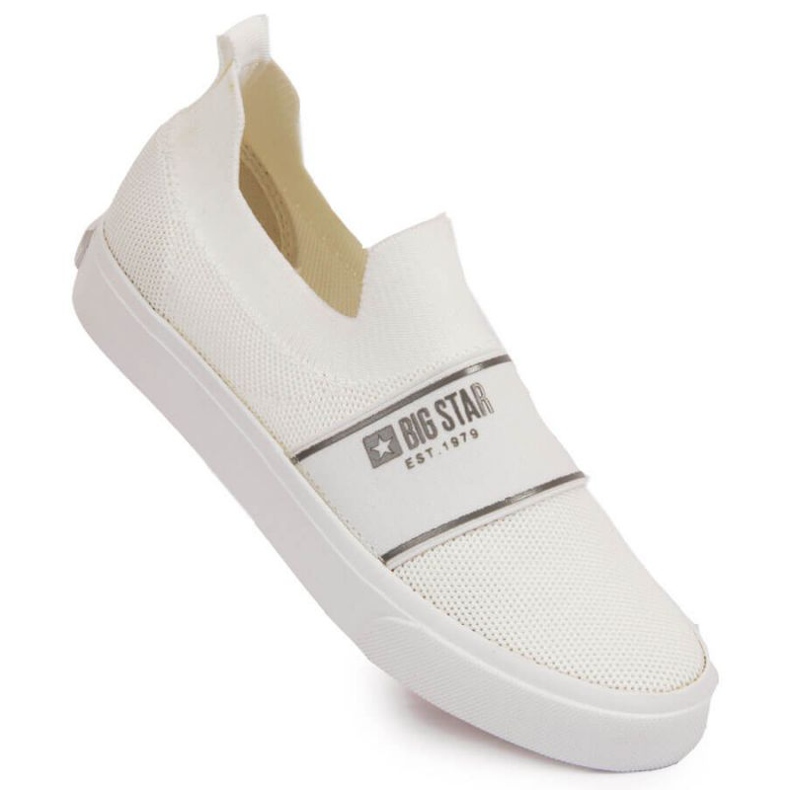 Slip on Sneakers Big Star W JJ274092 bianche bianca