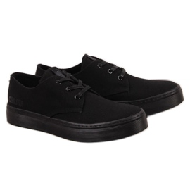 Sneakers basse Big Star M JJ174052 nere nero