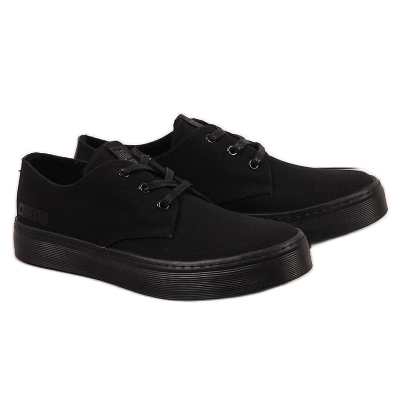 Sneakers basse Big Star M JJ174052 nere nero