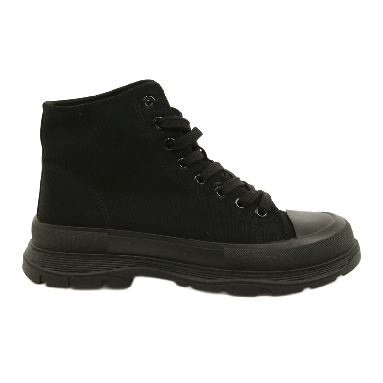 News Sneakers Alte Nere su Platform 21SP02-1050 nero