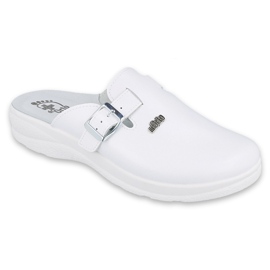 Dott. Infradito da uomo Orto Befado 157M103 bianche bianco