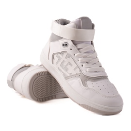 TRENDI Comode scarpe da ginnastica in velcro bianca