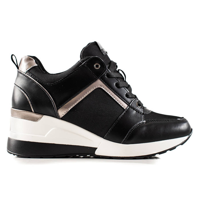 TRENDI Scarpe da ginnastica nere alla moda nero