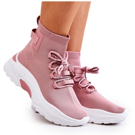 Calzini sportivi da donna rosa KeSports