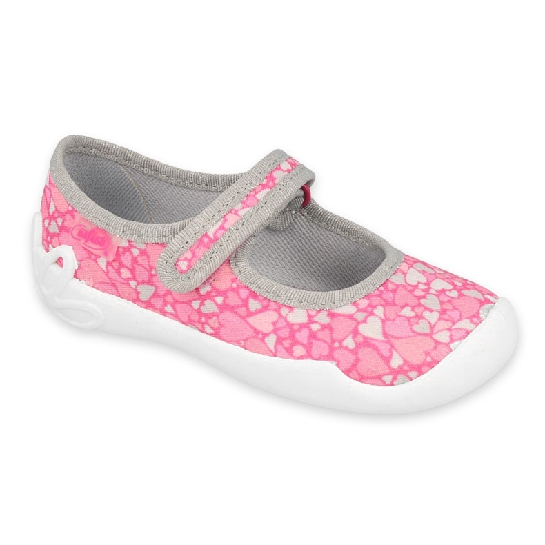 Scarpe per bambini Befado 114X476 rosa grigio