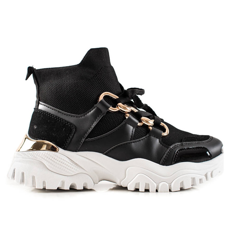 TRENDI Scarpe da ginnastica alla moda nero