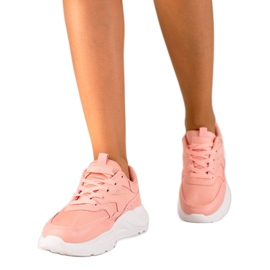 TRENDI Sneakers rosa classiche