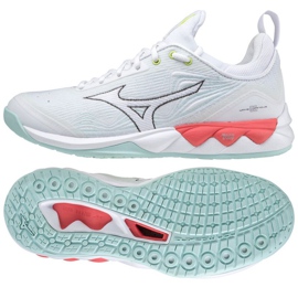 Scarpe da pallavolo Mizuno Wave Luminous 2 W V1GC212010 bianco bianco
