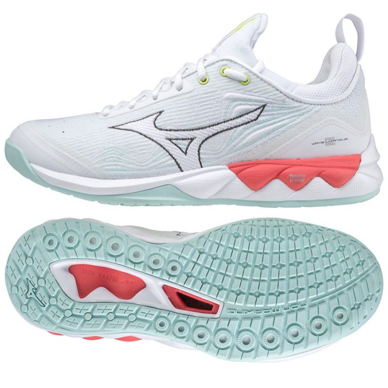 Scarpe da pallavolo Mizuno Wave Luminous 2 W V1GC212010 bianca bianca
