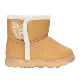 Stivali beige per bambini Wings