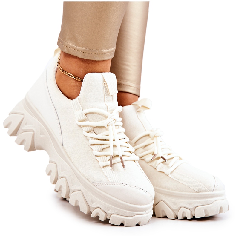 PS1 Scarpe sportive da donna Sneakers Beige chiaro Miles