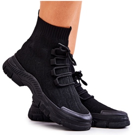 FM1 Calzature nere per calzini sportivi Kimberly nero