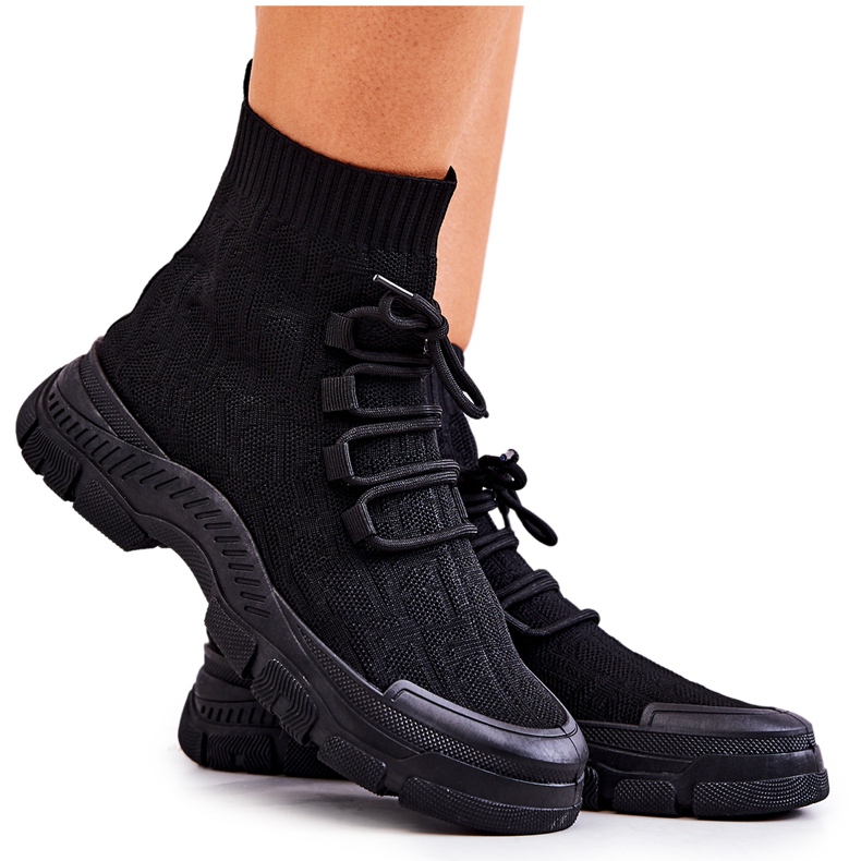 FM1 Calzature nere per calzini sportivi Kimberly nero