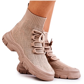 FM1 Calzature per calzini sportivi Kimberly beige