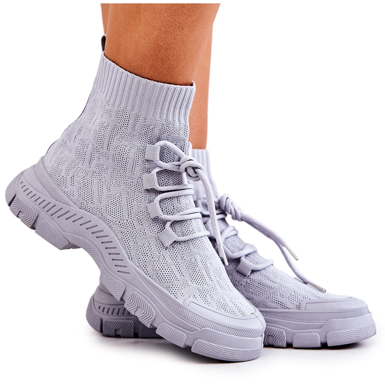 FM1 Calzature grigie per calzini sportivi Kimberly grigio