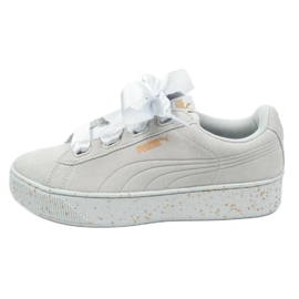 Puma Vikky Platform Ribbon W 366815 02 grigio
