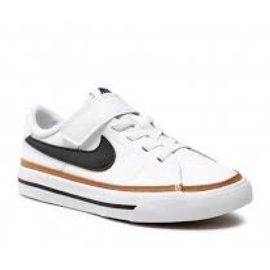 Scarpe Nike Court Legacy (PSV) Jr DA5381-102 bianco nero
