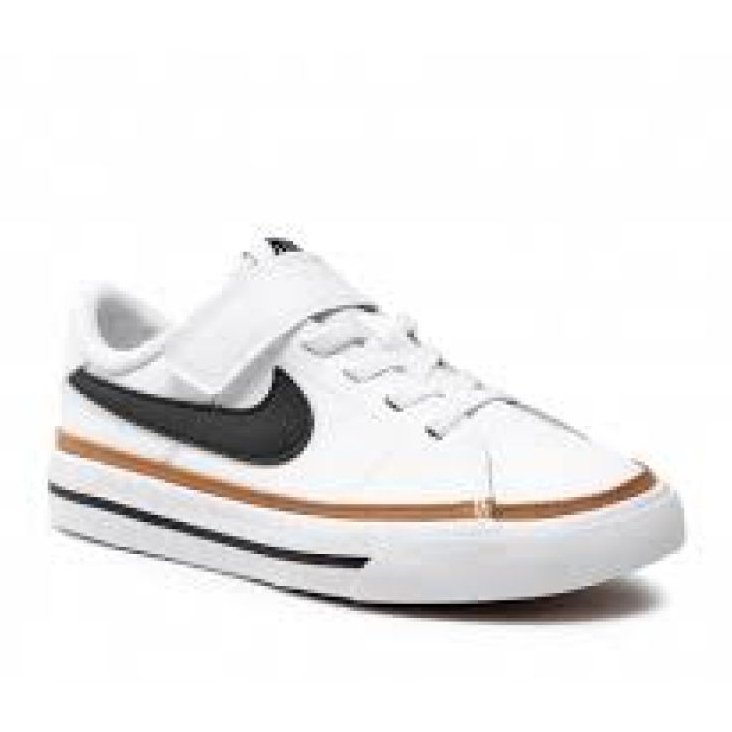 Scarpe Nike Court Legacy (PSV) Jr DA5381-102 bianca nero