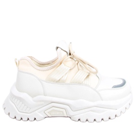 Scarpe da ginnastica Aston Beige bianco