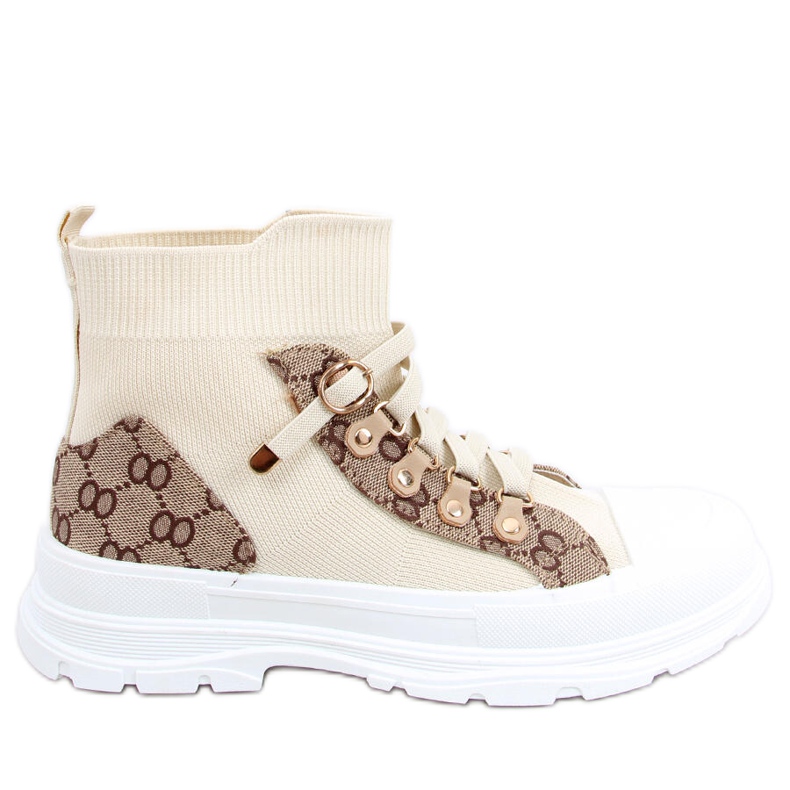 Sneakers a calzino Reta Beige marrone