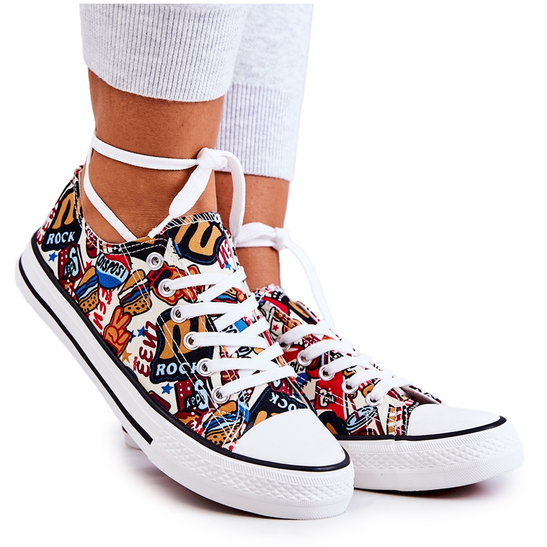FS2 Sneakers Basse Loggate Multicolor Desiree multicolore