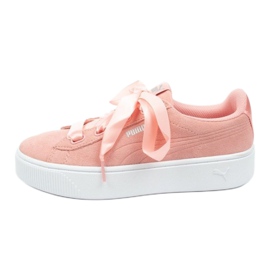 Puma Vikky Stacked Ribbon SW 369731 01 rosa d'argento