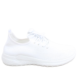 Querro Calzini bianchi scarpe sportive bianco