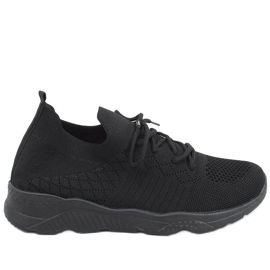 Scarpe sportive a calzino Tutto Allblack nero