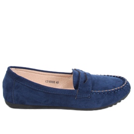 Mocassini da donna Rello Blue blu navy
