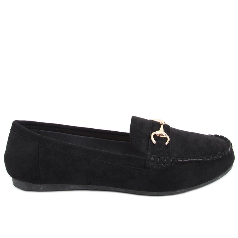 Mocassini da donna Hesso Black nero