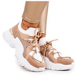 FS2 Calzature Sportive Sneakers Calzini Beige e Bianco Colleen bianca